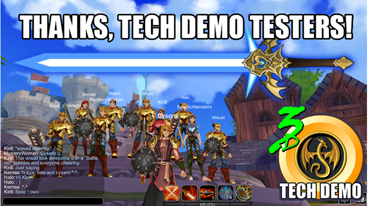 Tech Demo Testers