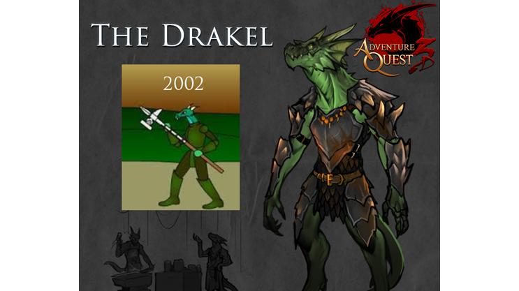 The Drakel - AdventureQuest 3D Concept Art