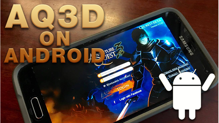 AQ3D on ANDROID