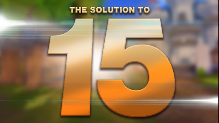 The Solution To 15