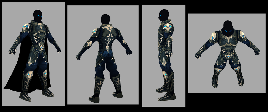 Death Knight armor all views
