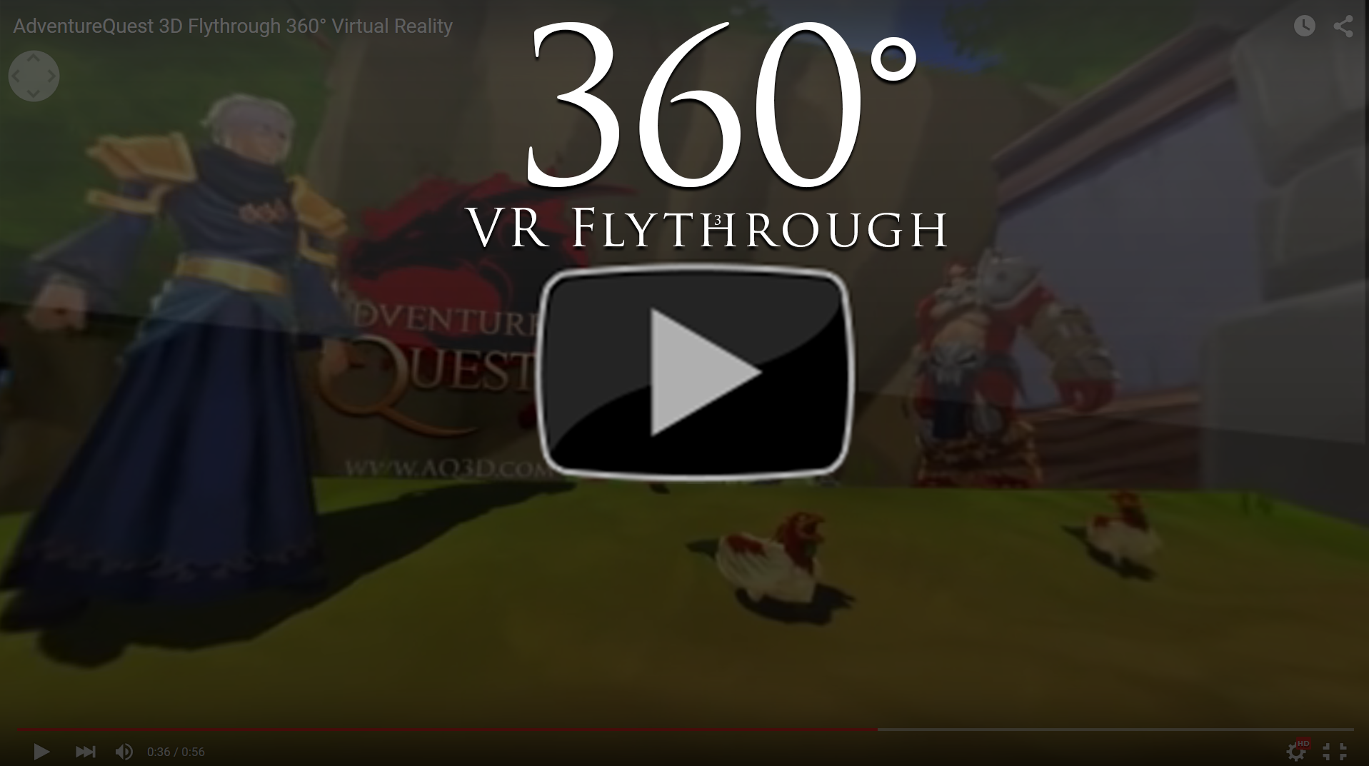 360° Virtual Reality Flythrough