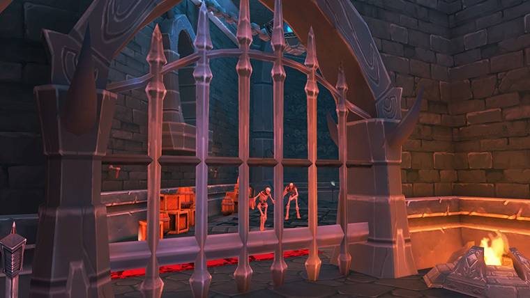 AQ3D Dungeon gate