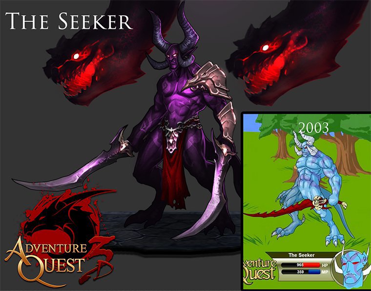 The Seeker - AdventureQuest 3D Redesign