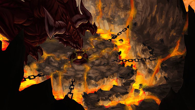 Concept Art! Volcanos & Dragons