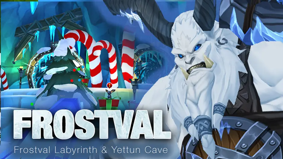 Frostval winter holiday in AdventureQuest 3D