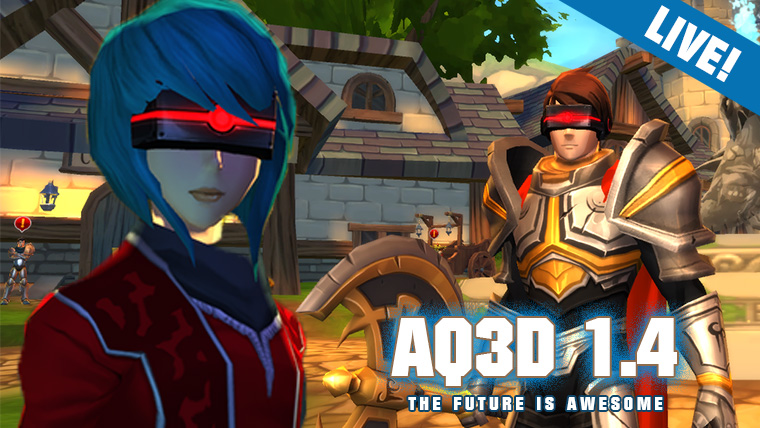 IT'S LIVE! And version 1.4 is LOVE x999