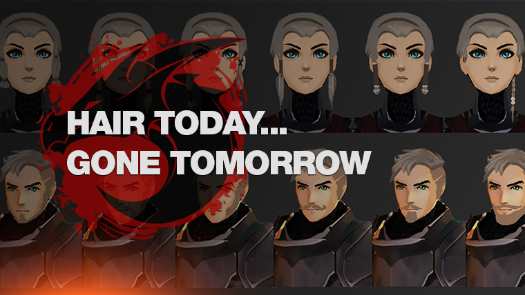 Hair Today, gone tomorrow.
