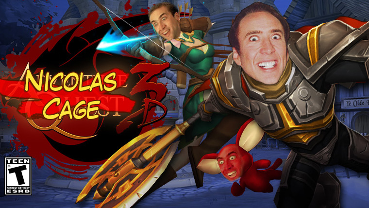 Welcome to Nicolas Cage 3D!