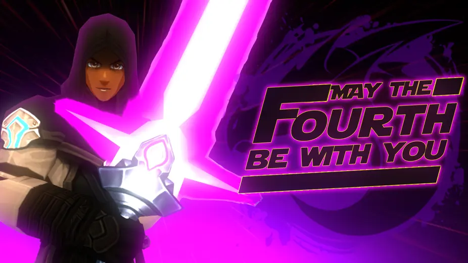 May the Fourth Be With you - Purple