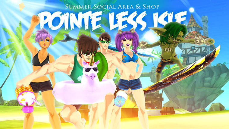 Summer Shop & Pointe Less Isle!