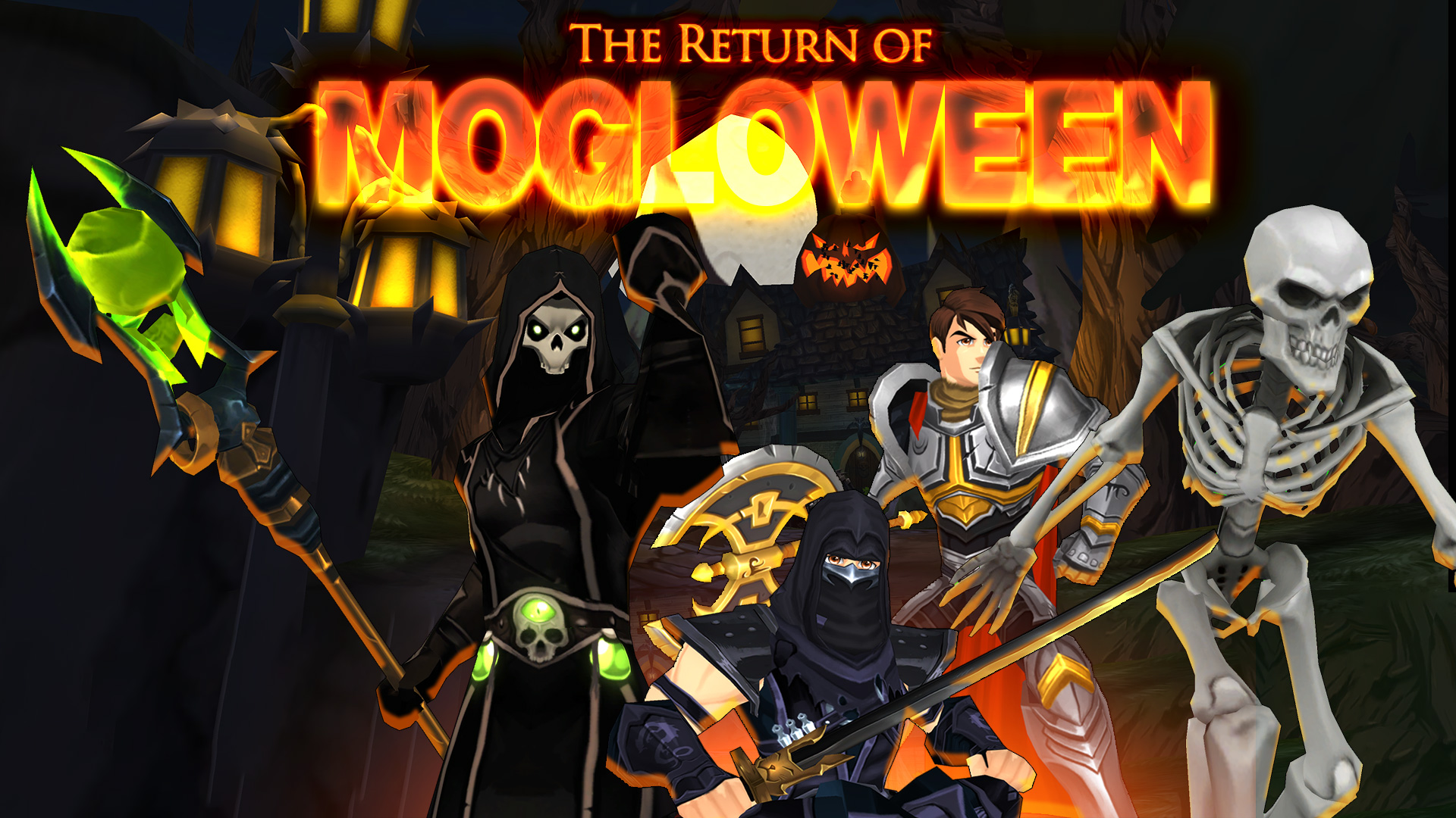Mogloween Begins! Paladin & Necromancer released