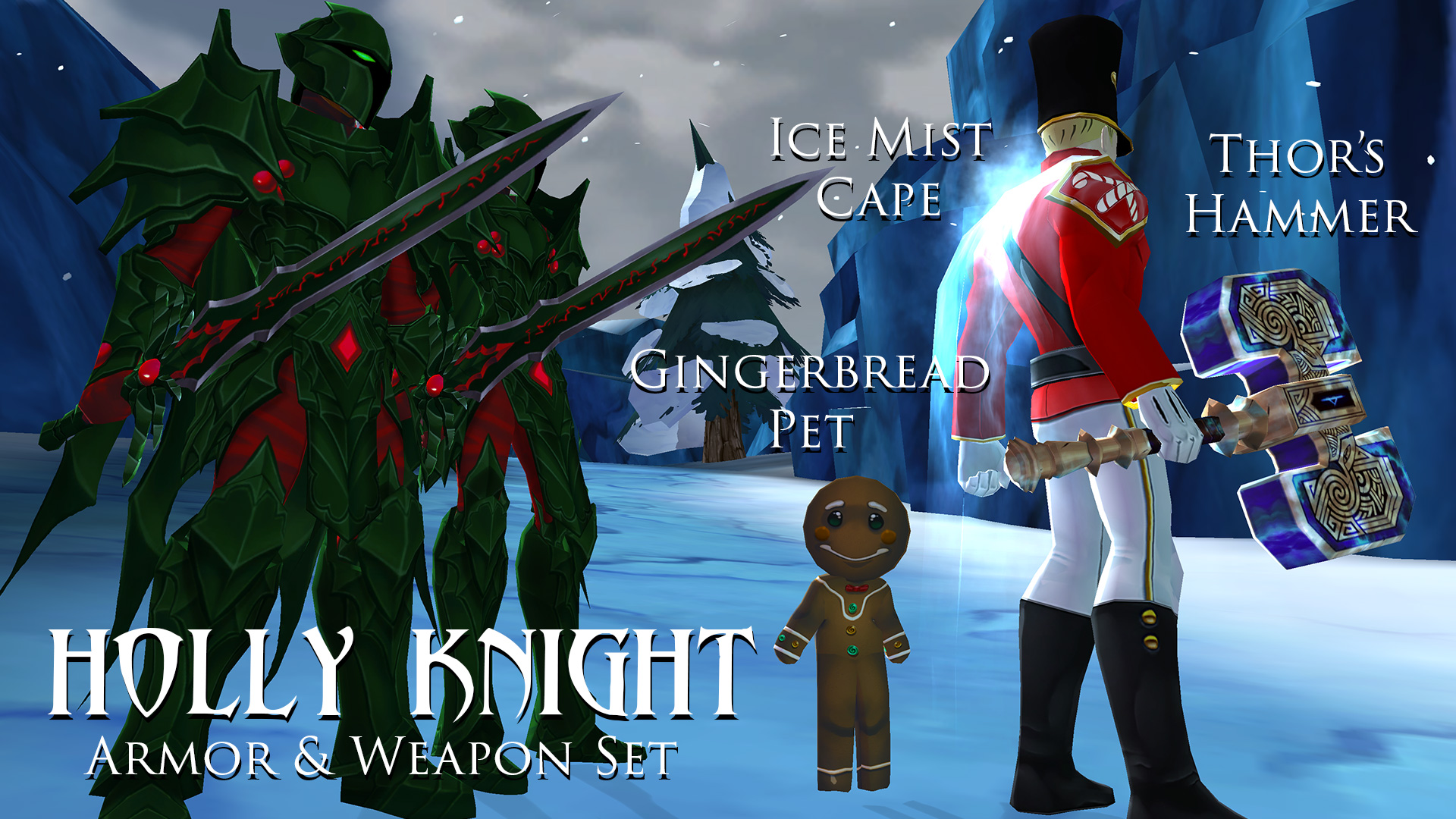 Holly Knight and other items added to Treasure Chests