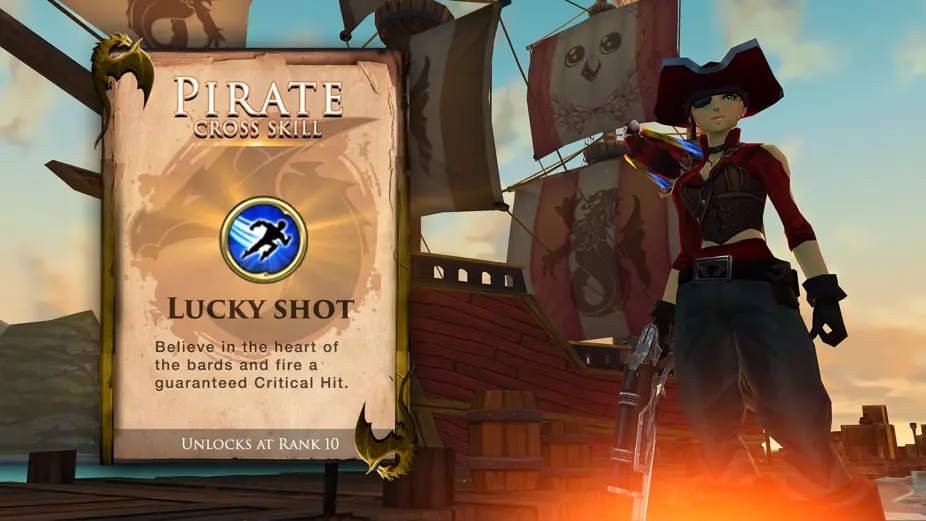 Pirate Cross Skill