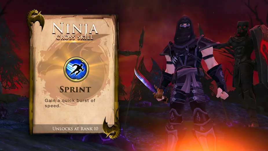 Ninja Cross Skill