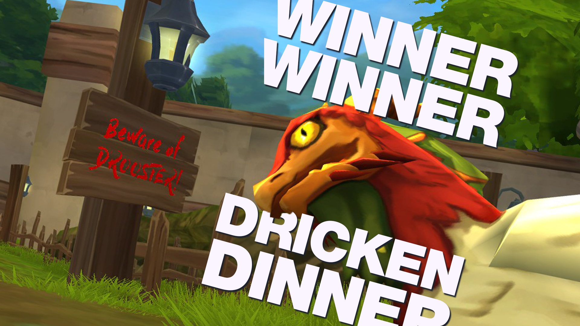 Winner, Winner, Dricken Dinner!