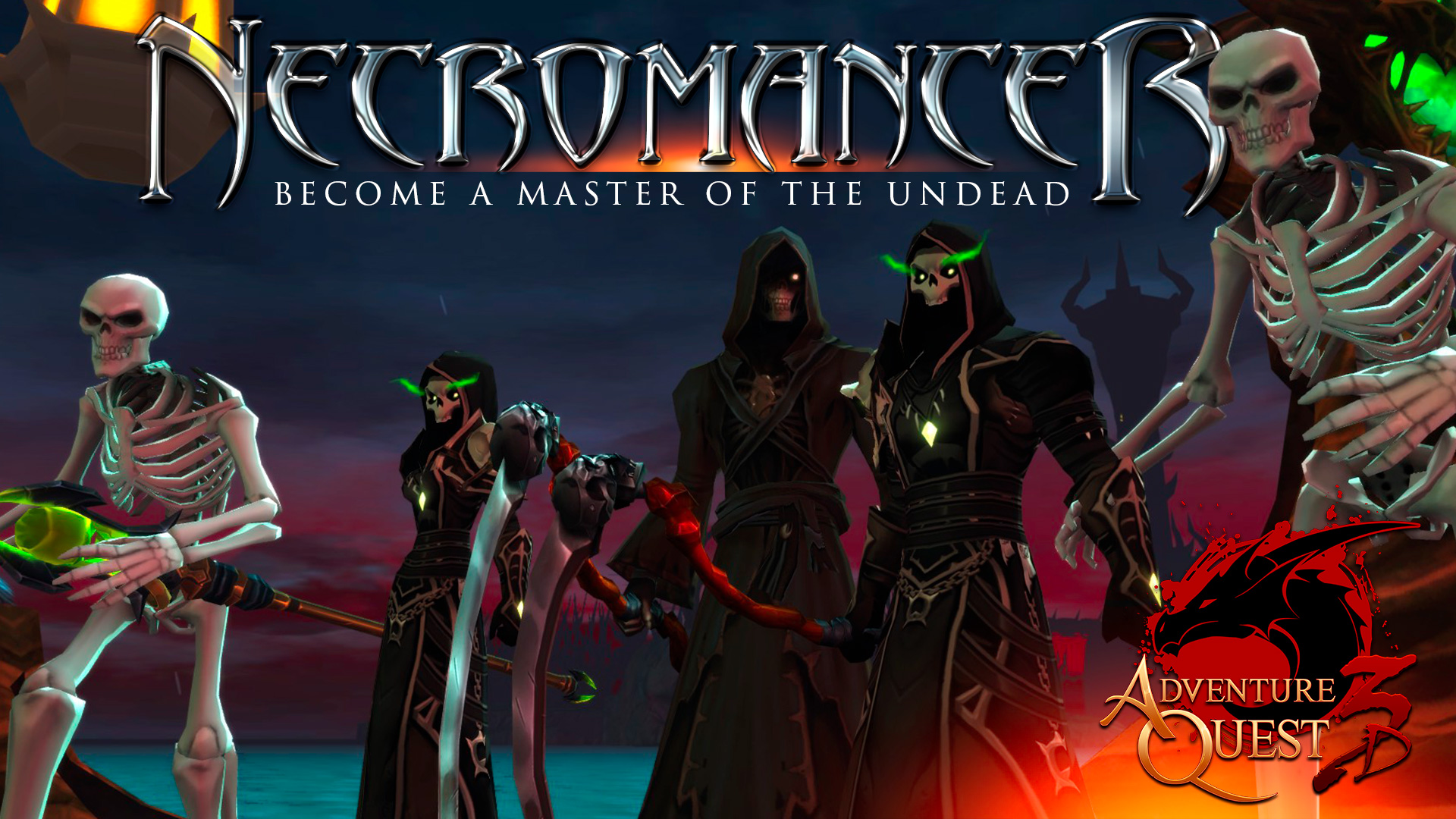 Necromancer Class - now live for all players to earn!