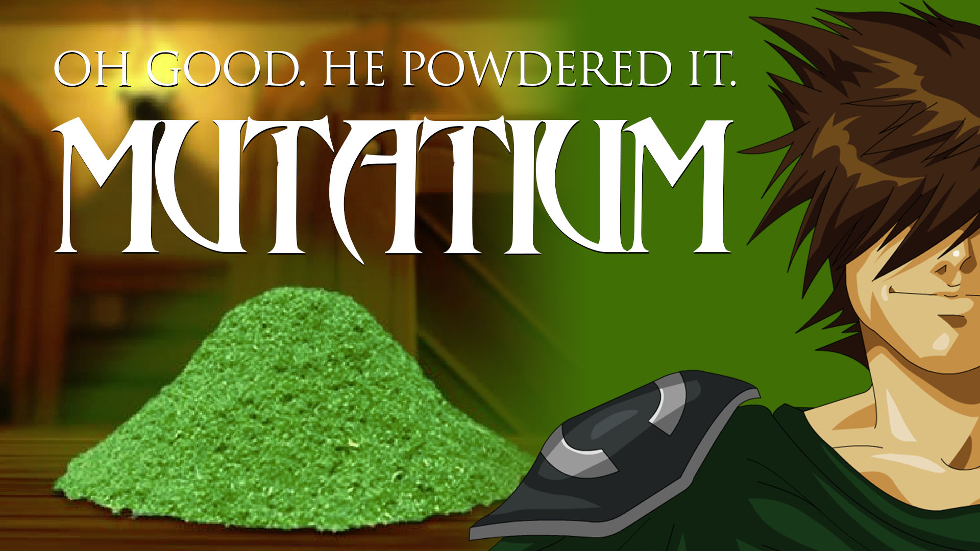 Mutatium... what the heck is he doing!?