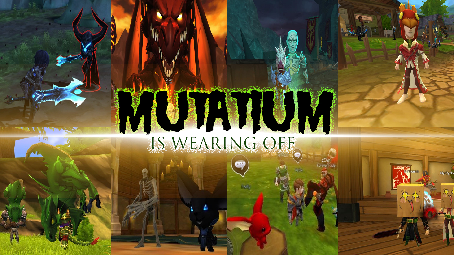 Mutatium Wearing Off....