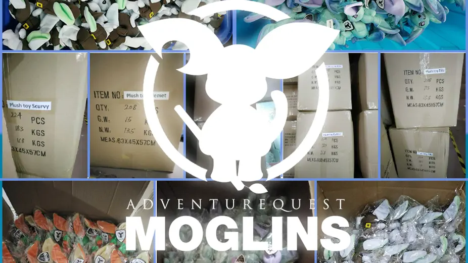Lots and lots of plush Moglins
