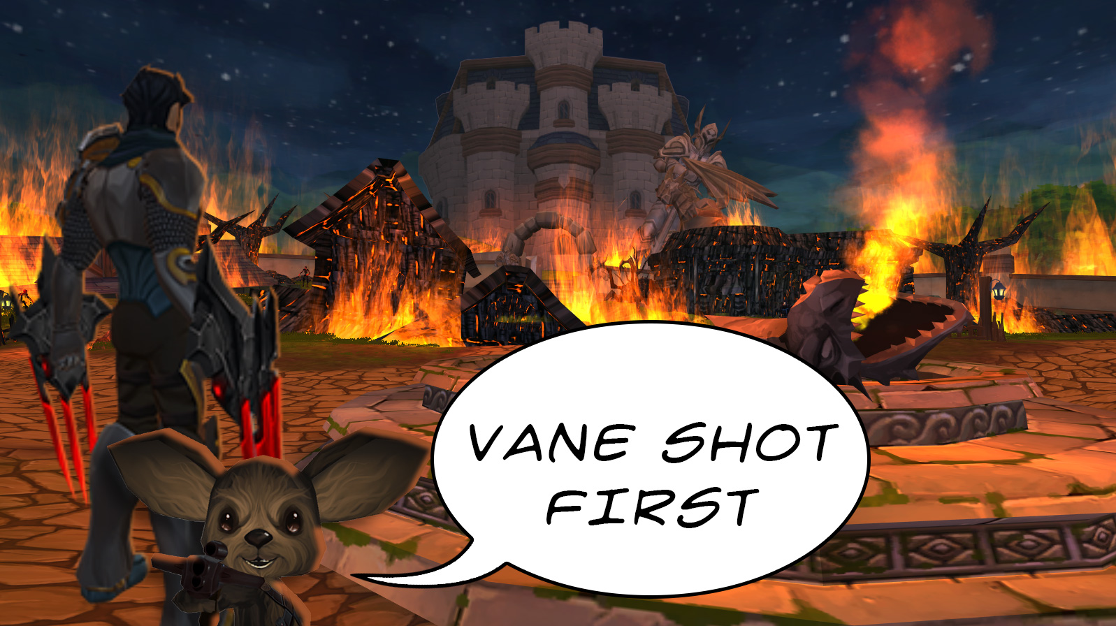 May the 4th be with yooOOMG they burned down our town!