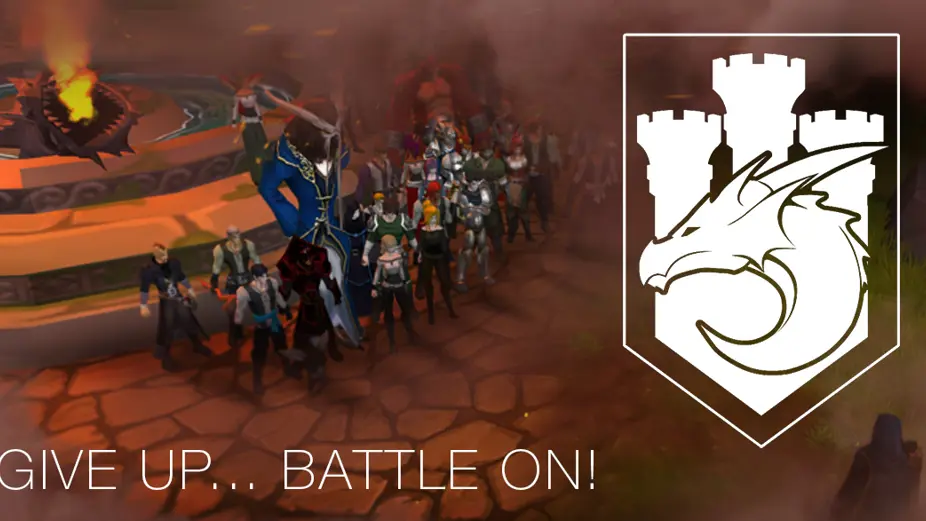 Never give up... Battle On!