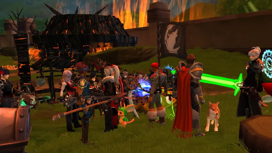 Town of Battleon Burns