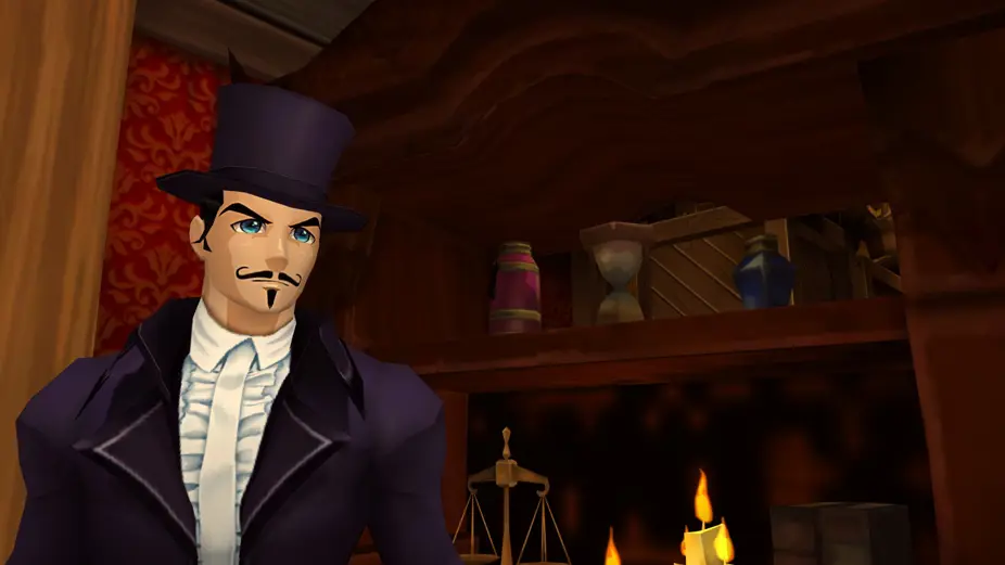 Mysterious Johnson in AdventureQuest 3D