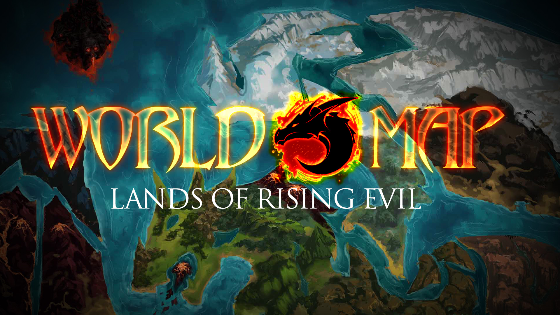 AdventureQuest 3D's World Map