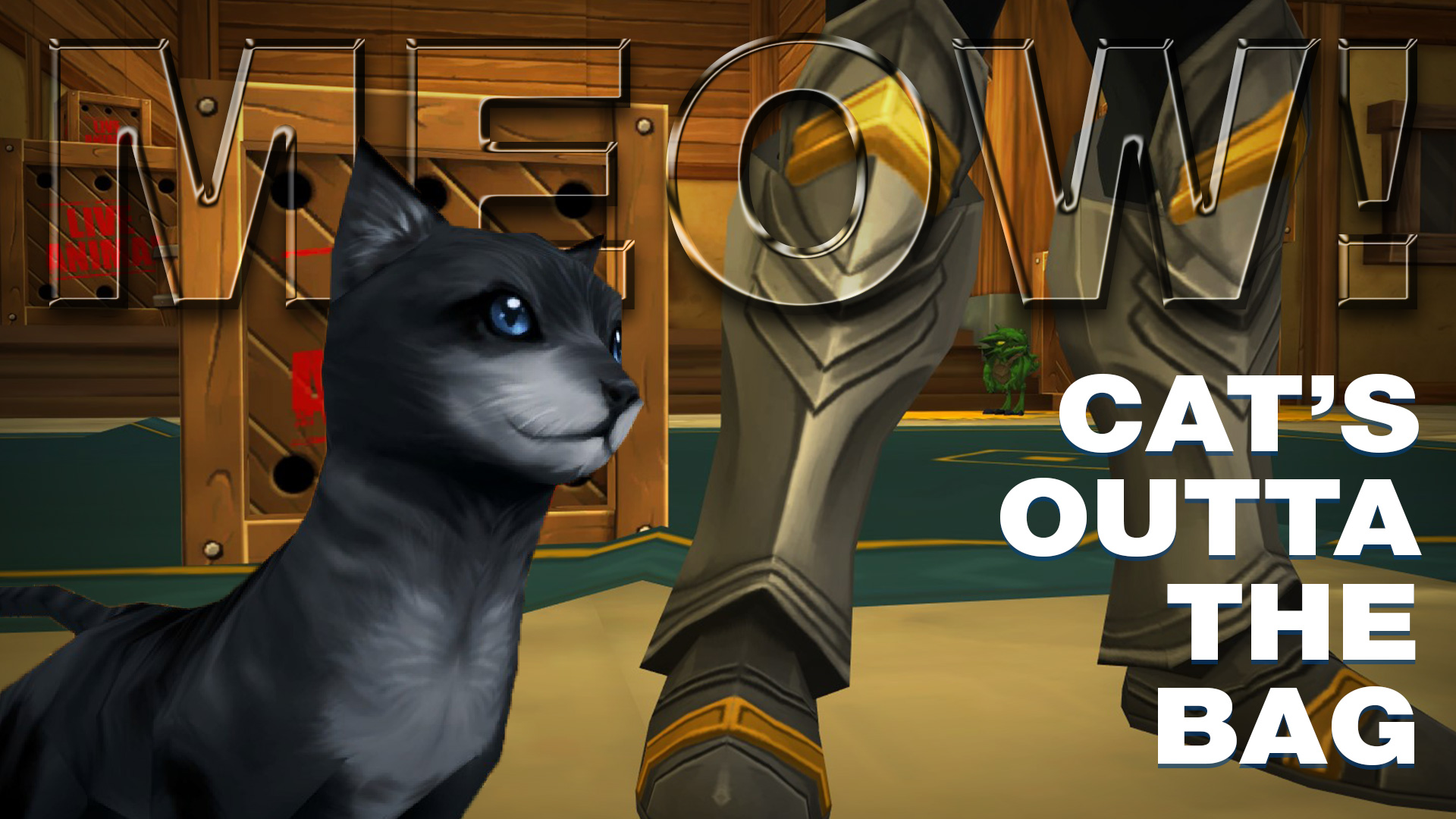MEOW! Cat's outta the bag in this new release