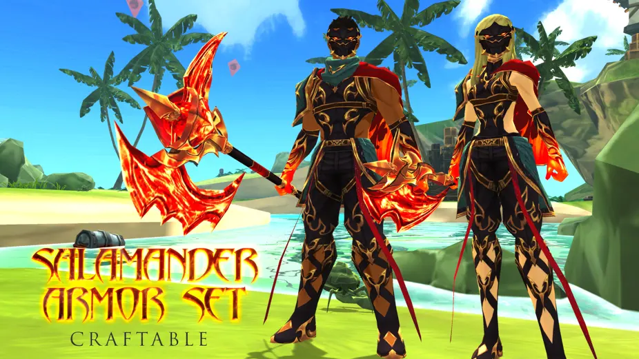 Salamander Armor Set