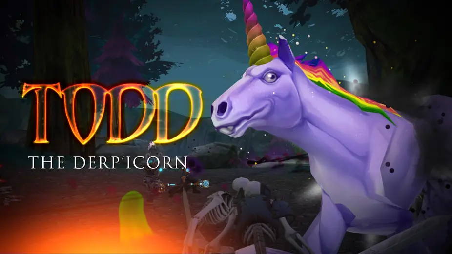 Todd the Derpicorn