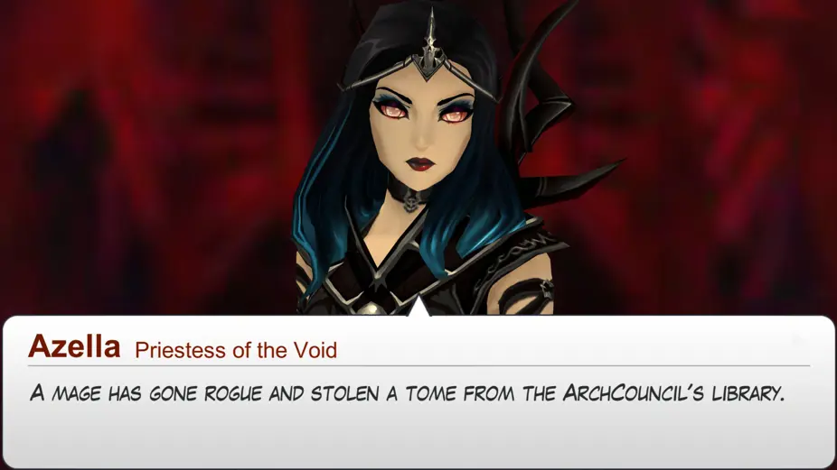Azella talked about the Rogue Mage
