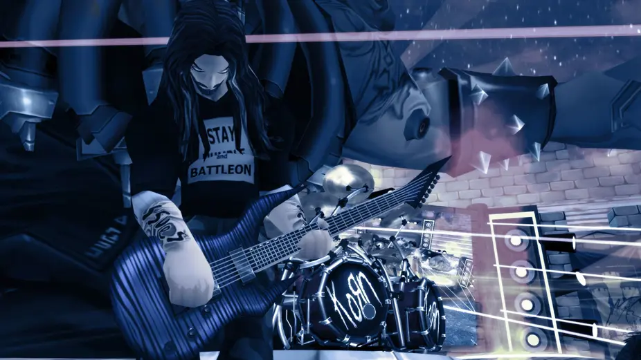 Korn Blue Guitar