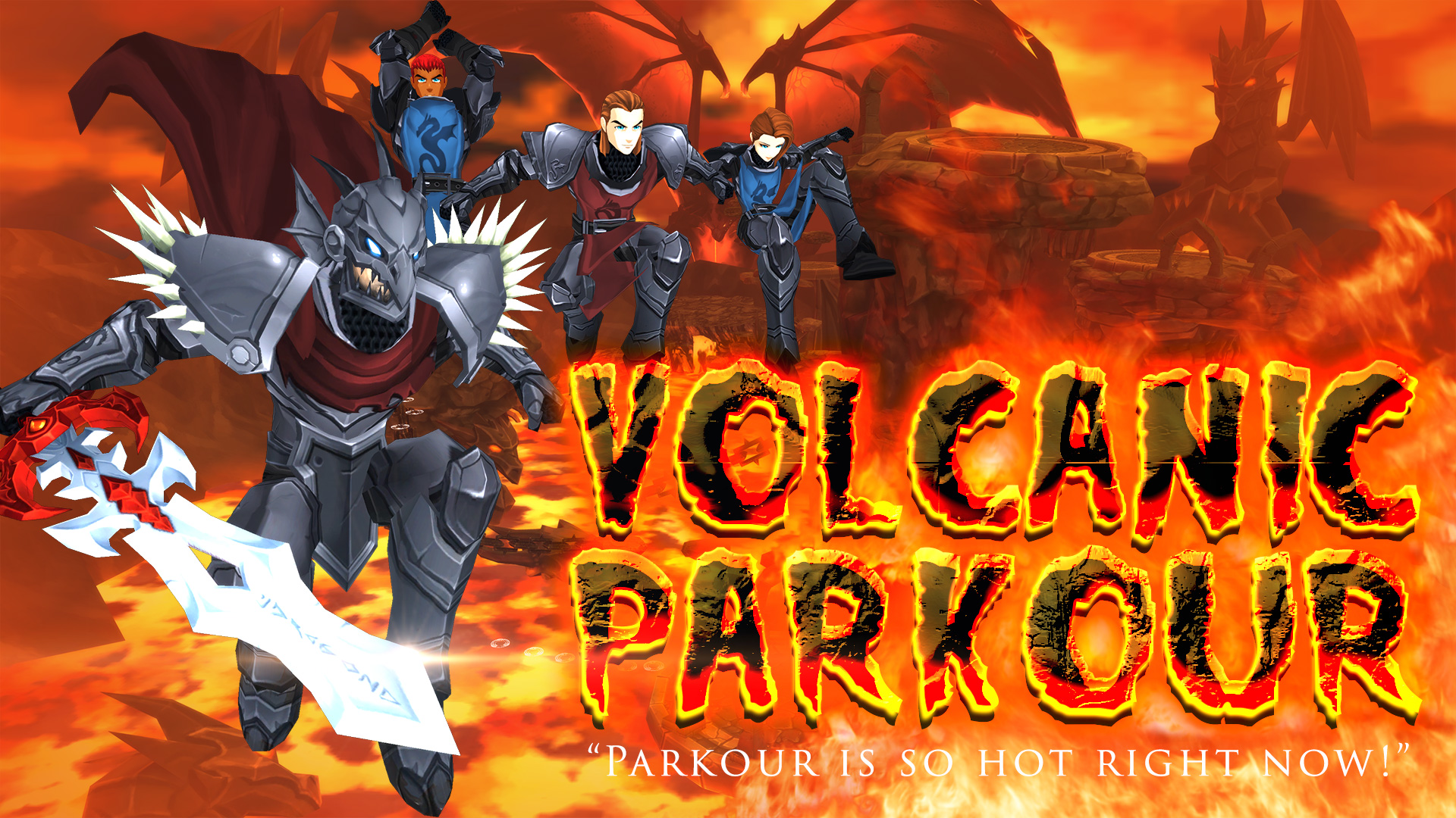 Volcanic Parkour! Just released