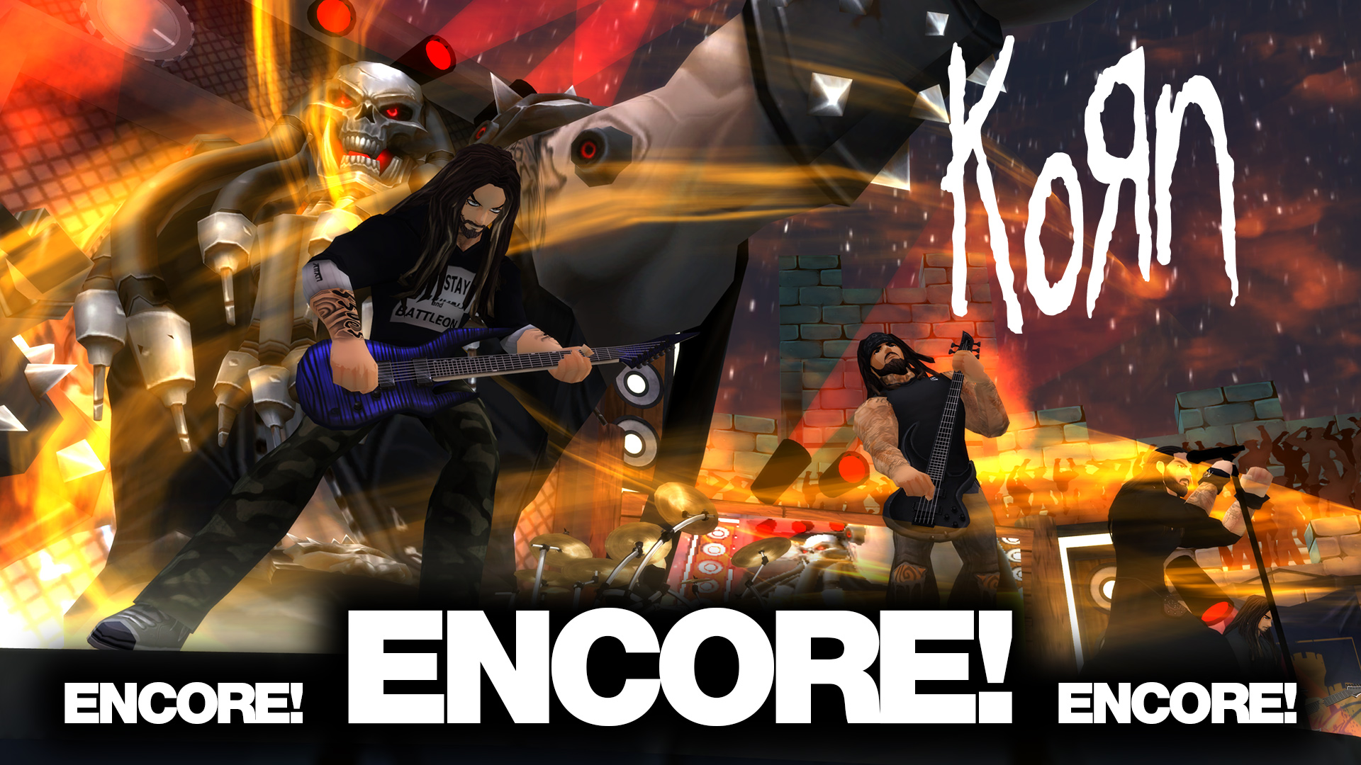 ENCORE! Korn Battle Concert now includes the song 'Cold'