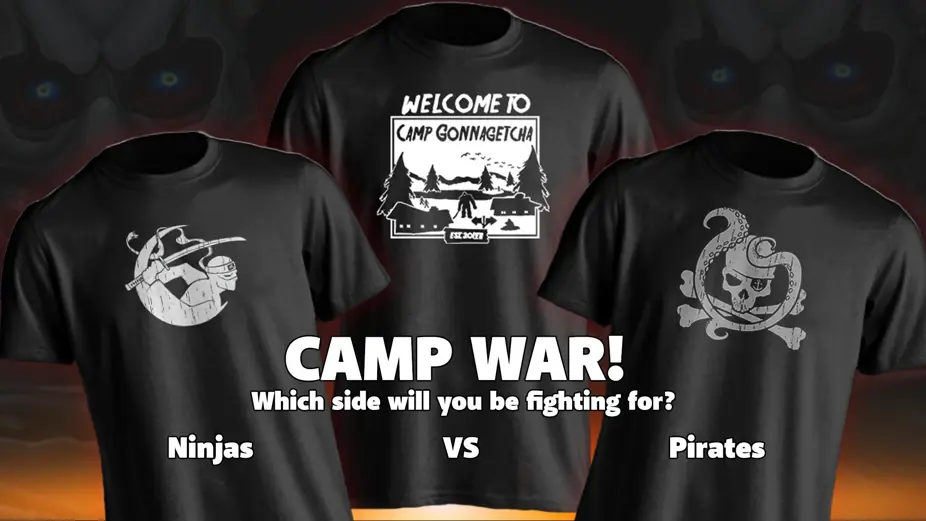 Camp War T-shirts