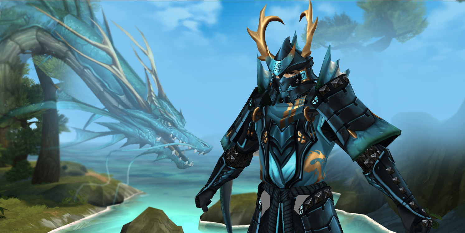 Blue Dragon Samurai art sneak peak
