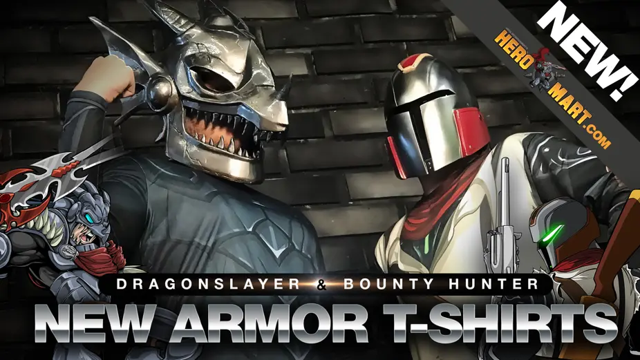 New Armor Shirts - DragonSlayer and J6 Bounty Hunter