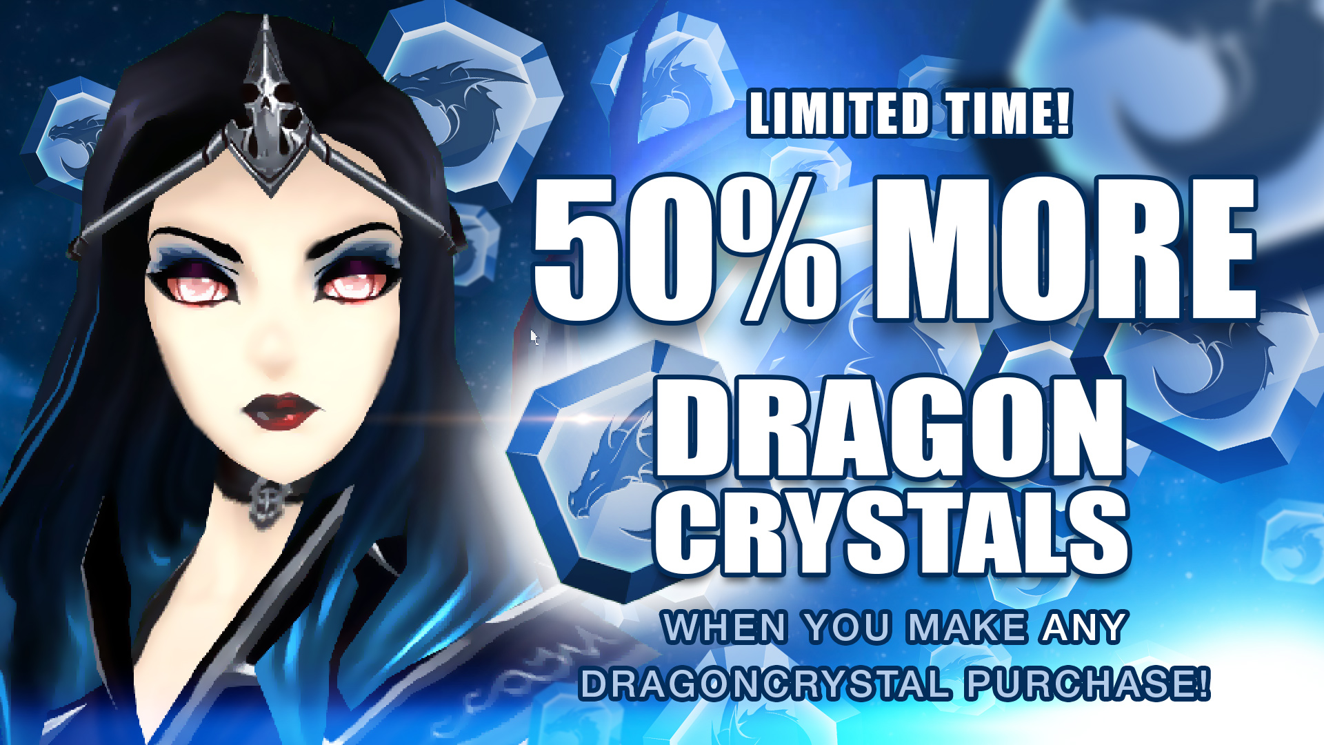 50% More DragonCrystals!