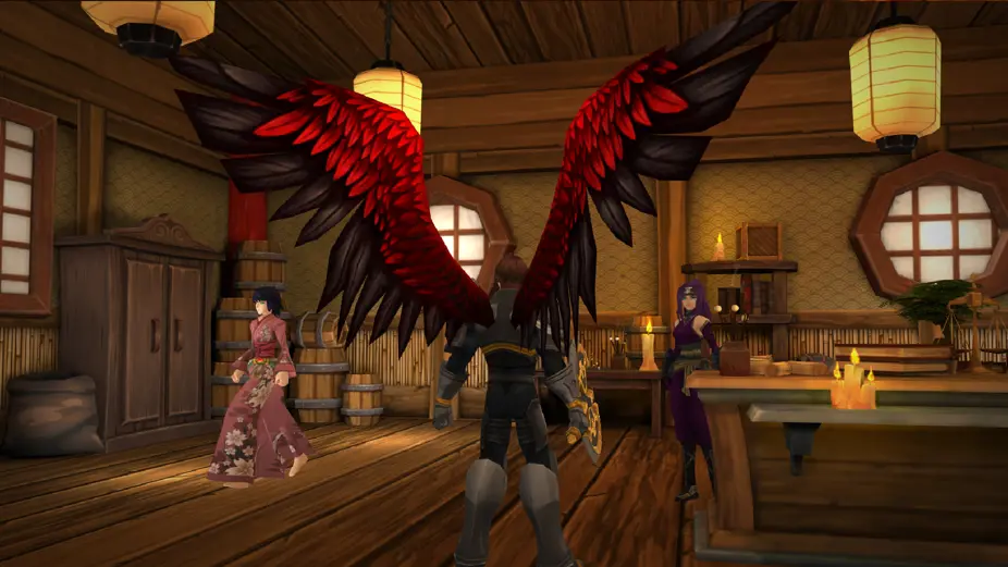 Animated Wings in AdventureQuest 3D