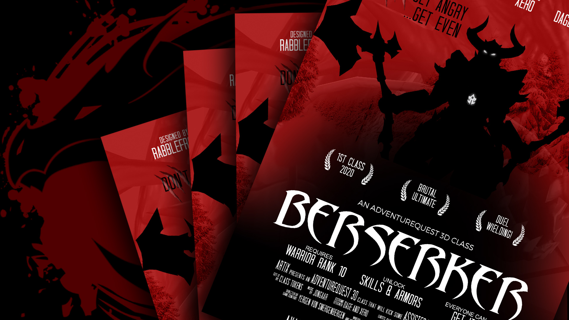 Berserker Class Coming Wednesday!