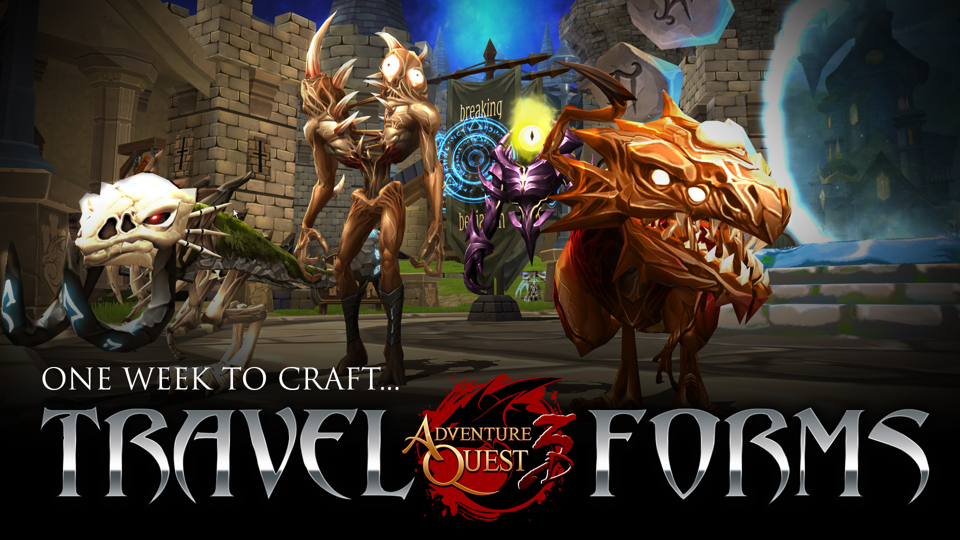 Craft Travel Forms including Twisted Horror & Freak-a-zard!
