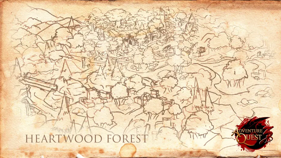Map of Heartwood Forest