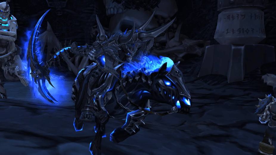 Devourer of Souls Rider 3D running animation