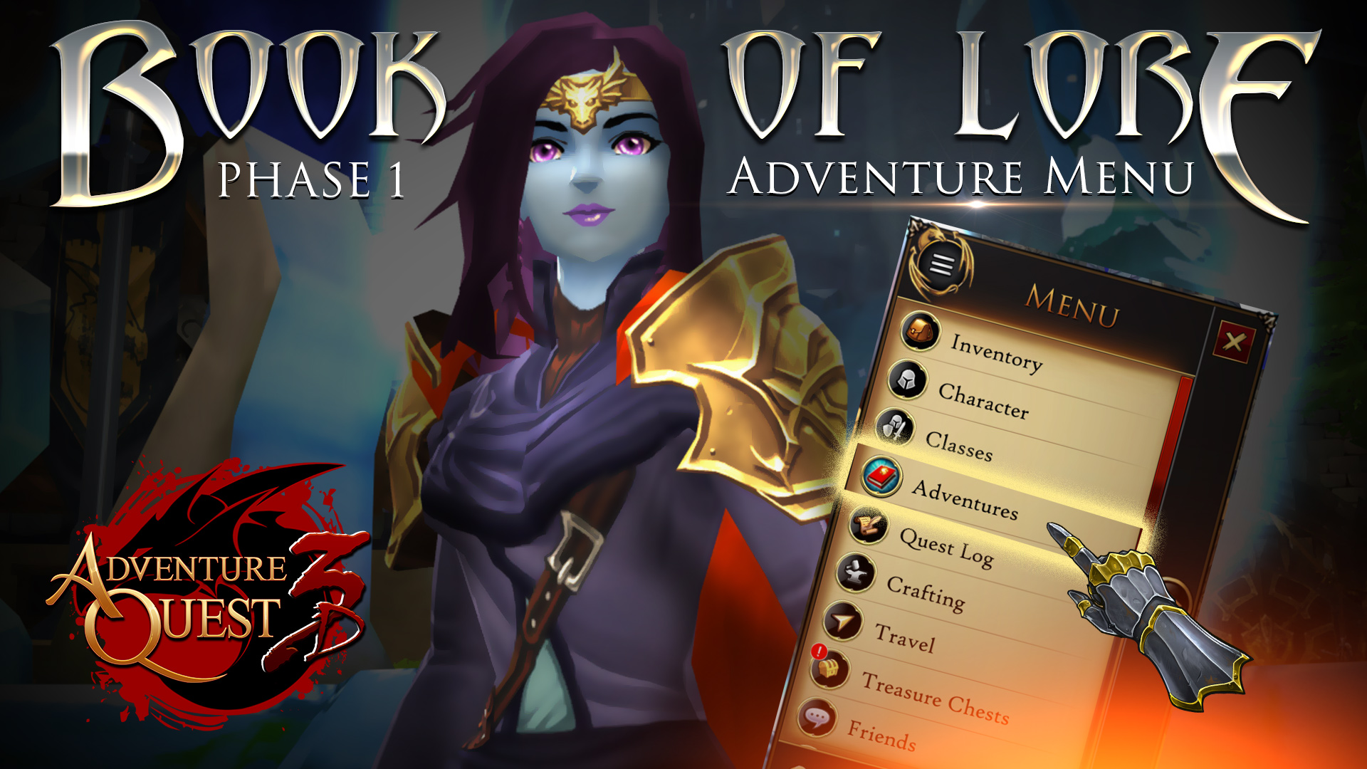 The Adventure Menu
