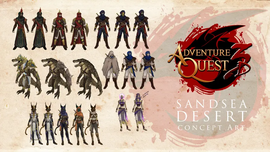 NPCs of the Sandsea Desert