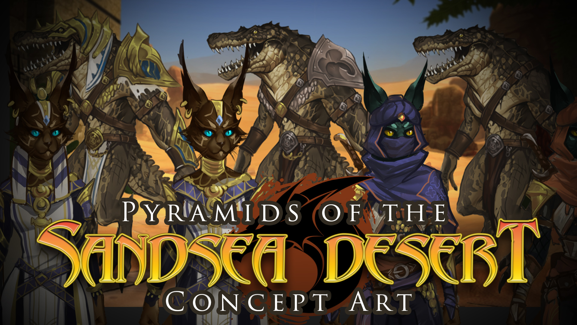 Monsters of the SandSea Desert