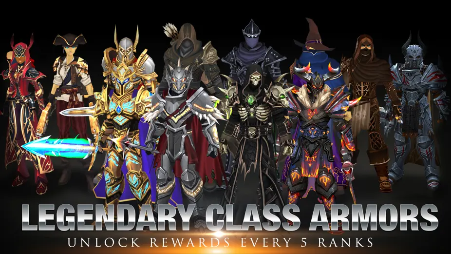Legendary Class Armors