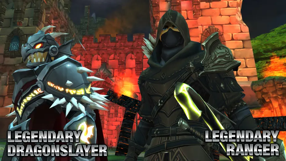 Legendary Dragonslayer and Legendark Ranger